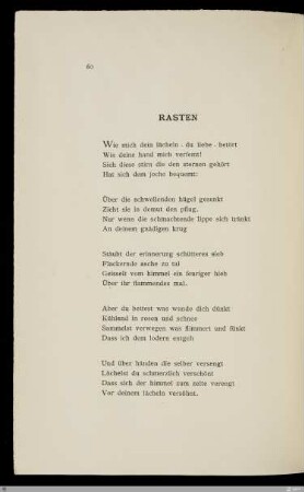Rasten