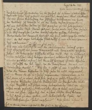 Brief an Karl Hartwig Gregor von Meusebach : 24.12.1822