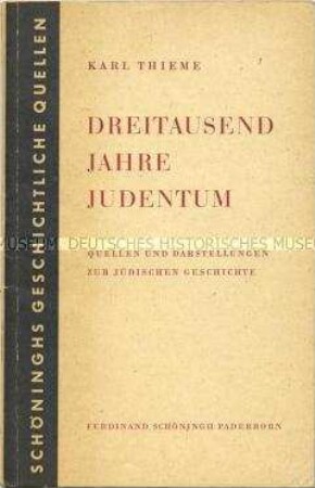 Historische Abhandlung über das Judentum aus der Reihe "Schöninghs Geschichtliche Reihe"