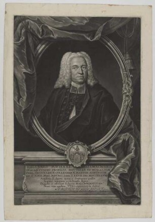 Bildnis des Iohannes Michael Hallwachsius