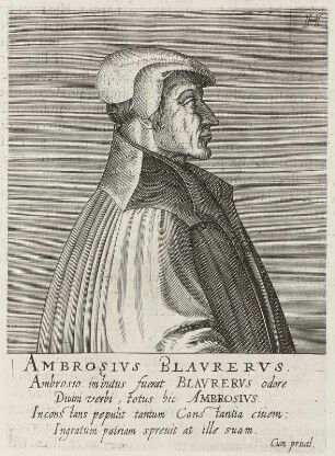 Bildnis Ambrosius Blaurer