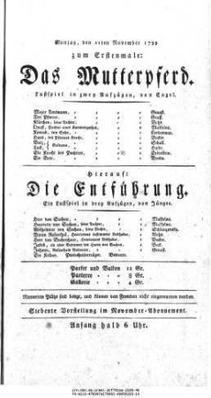Die Entführung