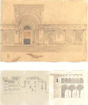 Lange, Ludwig; Lange - Archiv: VII.5 Renaissance (Italien) - Gebäude (Teilansichten)