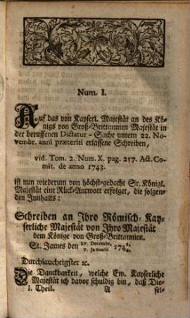 Actorum Comitialium Publicorum de Anno ... Tomus ..., 1. Worinnen was per Menses Jan. usque Jun. ... an das ... Reich gebracht ...