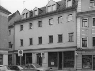 Meißen-Altstadt, Fleischergasse 5. Wohnhaus mit Laden (um 1550). Straßenansicht