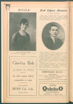 José López Álvarez : Su viaje a Galicia