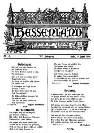 No. 16, 17. August 1906