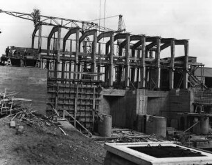 Kraftwerkbaustelle Hohenfeld-Kitzingen/Main