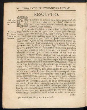 Resolutio
