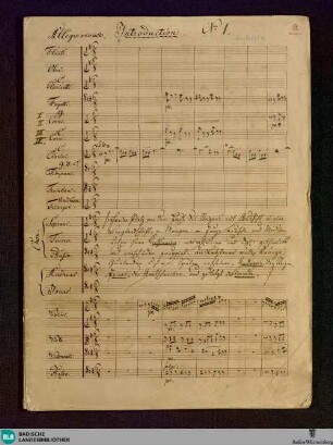 Blanda - Don Mus.Ms. 984 a-e : V (6), Coro, orch, stck : StrK WoO 5.02