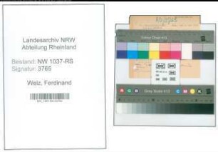 Entnazifizierung Ferdinand Welz , geb. 00.00.0000 (Stud.Assessor)