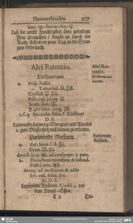 Alvi Retentio
