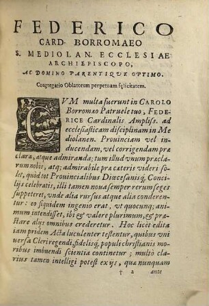 Acta Ecclesiae Mediolanensis. [1]