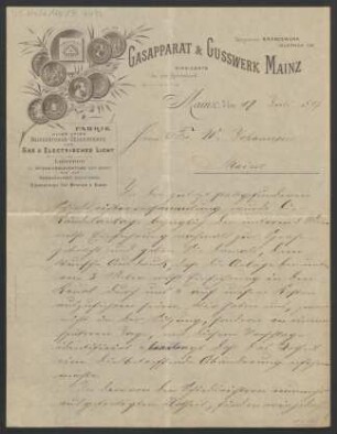 Brief an Friedrich Johannsen : 12.07.1897