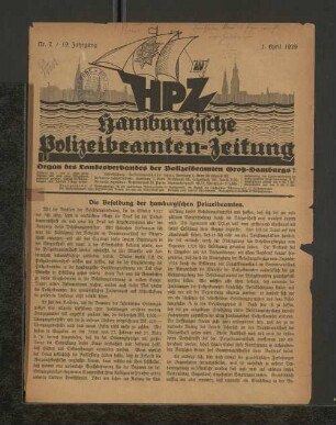 Nr. 7 / 19. Jahrgang 1. April 1929