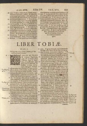 Liber Tobiae.