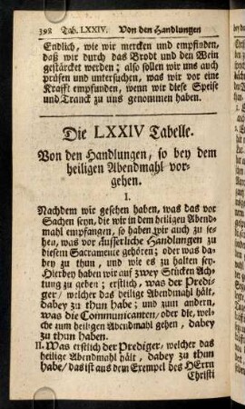 398-404, Die LXXIV. Tabelle