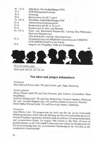 Von alten und jungen Johannitern