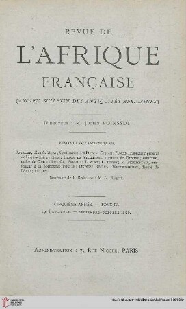 Fasc. 19 (Septembre-Octobre 1886)