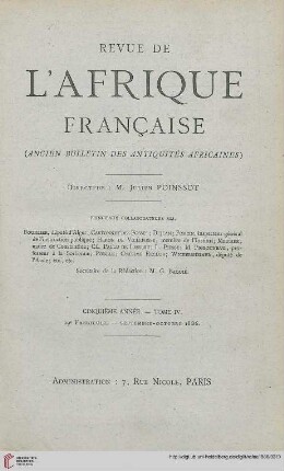 Fasc. 19 (Septembre-Octobre 1886)