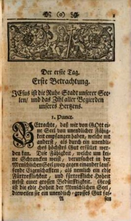 Des Bettenden Christen ... Geistliche Einsamkeit, 4. ... Zu Erhaltung des Geists Jesu Christi