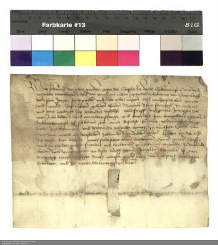 Lehenbrief Johanns [I. von Henneberg], Abt von Fulda, für die Ekarius von Sternberg über zwei Vorwerke in Milz und weitere im Einzelnen aufgeführte Lehen