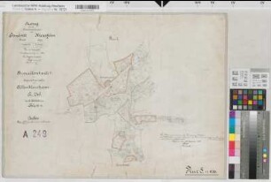Kleusheim (Olpe), Separation Altenkleusheim, Bl.4 Brouillonkarte I Flur 8