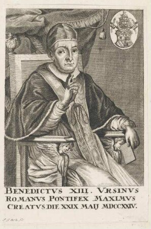 Bildnis des Benedictvs XIII.