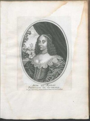 Anne De Rohan Princesse De Gvimenee.