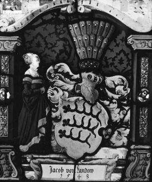 Wappenscheibe des Jakob von Landow
