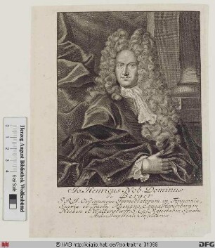 Bildnis Johann Heinrich Berger (1717 Edler von)