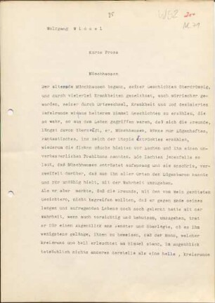 [W52]: Münchhausen