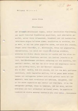 [W52]: Münchhausen
