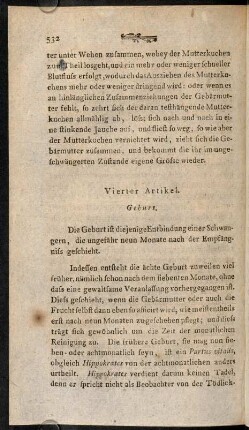 532-539, §. 1. Fortschaffung der Nachgeburt.