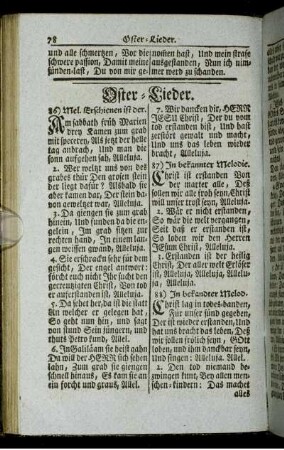 Oster-Lieder.