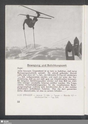 Bewegung und Belichtungszeit