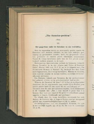 "The Eurasian-problem".