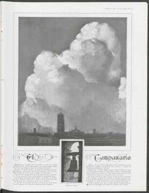 El campanario : [ilustración de Alonso], [Notas de redacción]