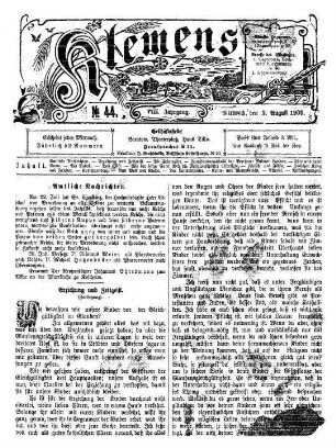 Jahrgang VIII Nr. 44