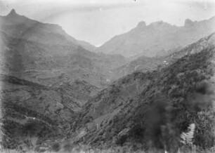 Im Valle de Chinamada : Blick entlang der Landschaft des Valle de Chinamada