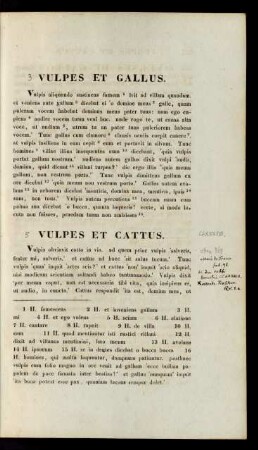 Vulpes Et Gallus.