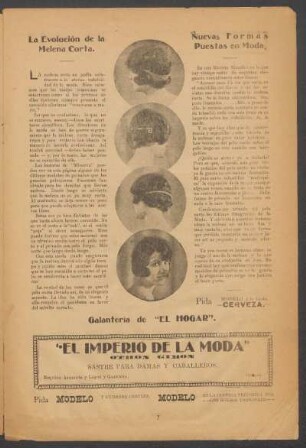 Nuevas formas puestas en moda.