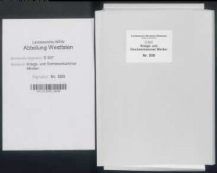 Amt Hausberge - Vogtei Übernstieg - Bauerschaft Frille (Hausbergischen Anteils): Landmessungsprotokoll