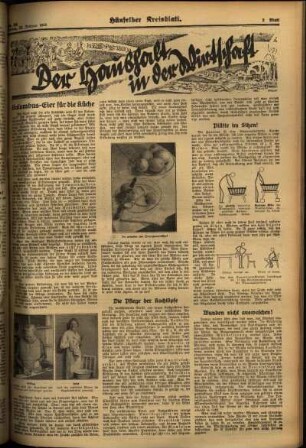 Dritte Ausgabe vom Freitag, den 22. Februar 1935.