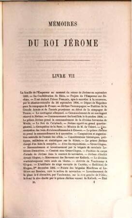 Mémoires et correspondance du Roi Jérôme et de la Reine Cathérine. 2