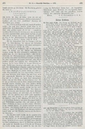 472-474 Kleine Kritiken