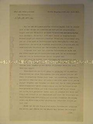 Maschinenschriftliches Rundschreiben des Chefs des Generalstabes zu Missständen im Verhältnis zwischen Vorgesetzten und Mannschaften mit einem Zusatz des Armee-Oberkommandos