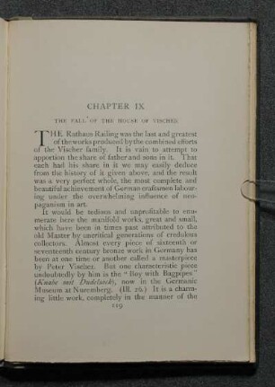 CHAPTER IX. THE FALL OF THE HOUSE OF VISCHER