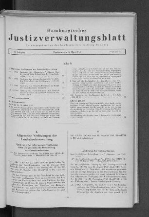 Änderung der Allgemeinen Verfügung über die geschäftliche Behandlung der Grundbuchsachen