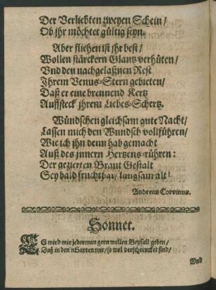 Sonnet.